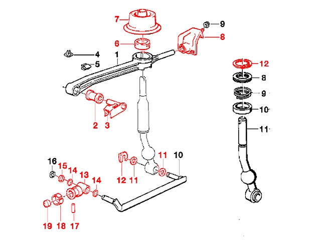 Bmw e30 shifter bushings #5