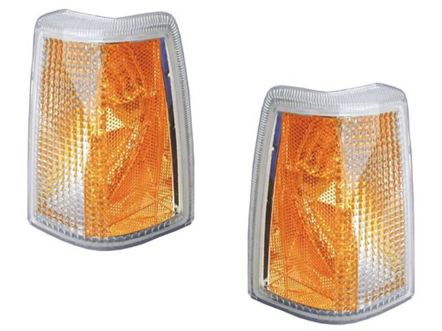 Replacement LEFT+RIGHT Park Corner Signal Lamp Light fit for 83-89 Volvo 740 760