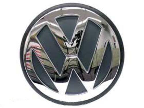 VW new Beetle front Hood Emblem Chrome Badge OEM engine lid logo ...